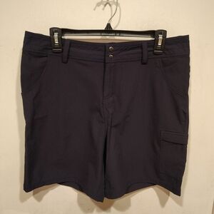 Willit Women's Navy Blue Performance Cargo Shorts Sz 10 Golf Outdoor Athleisure